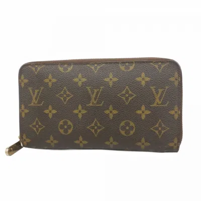 Pre-owned Louis Vuitton Brown Long Wallet (bi-fold) ()