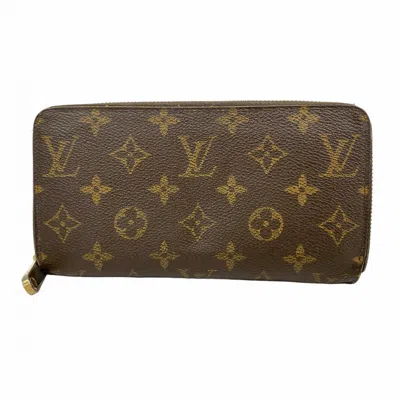Pre-owned Louis Vuitton Brown Long Wallet (bi-fold) ()