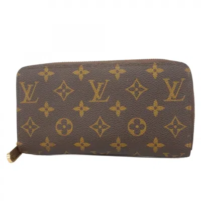 Pre-owned Louis Vuitton Brown Long Wallet (bi-fold) ()