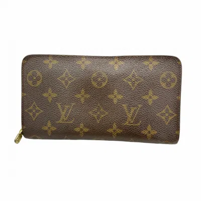 Pre-owned Louis Vuitton Brown Long Wallet (bi-fold) ()