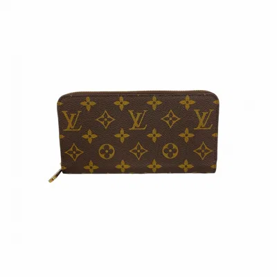 Pre-owned Louis Vuitton Brown Long Wallet (bi-fold) ()