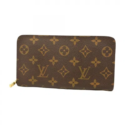 Pre-owned Louis Vuitton Brown Long Wallet (bi-fold) ()