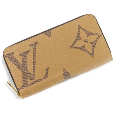 Pre-owned Louis Vuitton Brown Long Wallet (bi-fold) ()