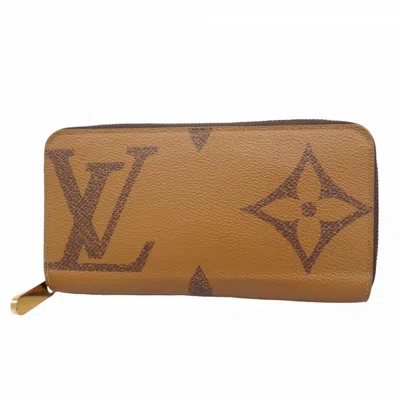 Pre-owned Louis Vuitton Brown Long Wallet (bi-fold) ()