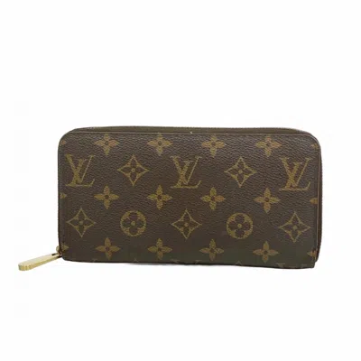 Pre-owned Louis Vuitton Brown Long Wallet (bi-fold) ()