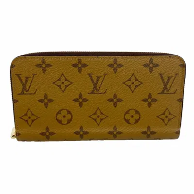 Pre-owned Louis Vuitton Brown Long Wallet (bi-fold) ()