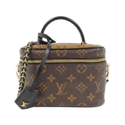 Pre-owned Louis Vuitton Brown Marron Coated Canvas Handbag Shoulder Bag ()