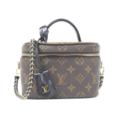 Pre-owned Louis Vuitton Brown Marron Coated Canvas Handbag Shoulder Bag ()