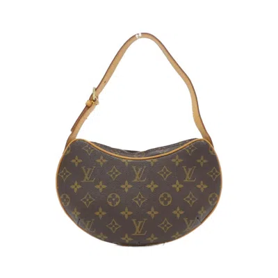 Pre-owned Louis Vuitton Brown Marron Coated Canvas Pochette Shoulder Bag ()