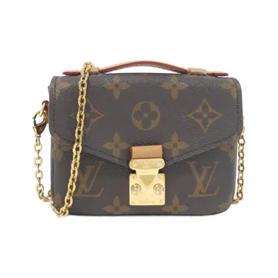 Pre-owned Louis Vuitton Brown Marron Coated Canvas Shoulder Bag ()