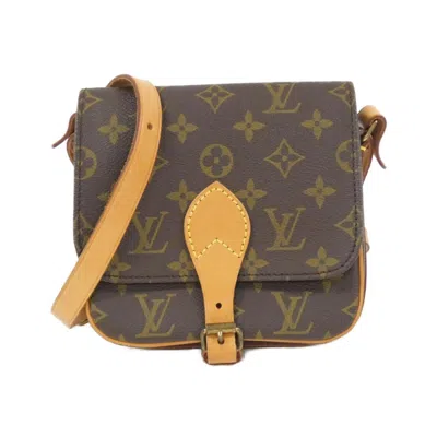 Pre-owned Louis Vuitton Brown Marron Coated Canvas Shoulder Bag ()