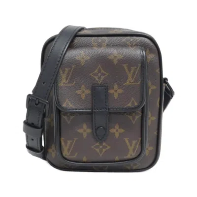 Pre-owned Louis Vuitton Brown Marron Coated Canvas Shoulder Bag ()