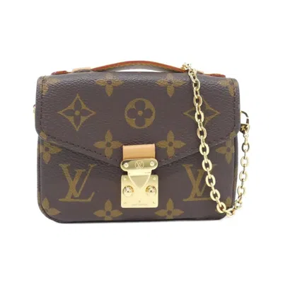 Pre-owned Louis Vuitton Brown Marron Coated Canvas Shoulder Bag ()