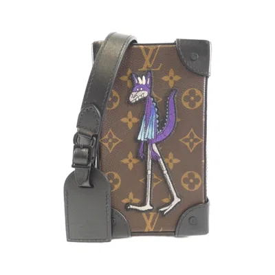 Pre-owned Louis Vuitton Brown Marron Coated Canvas Shoulder Bag ()