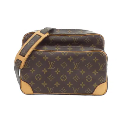 Pre-owned Louis Vuitton Brown Marron Coated Canvas Shoulder Bag ()