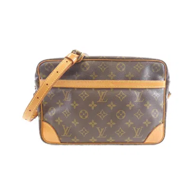 Pre-owned Louis Vuitton Brown Marron Coated Canvas Shoulder Bag ()