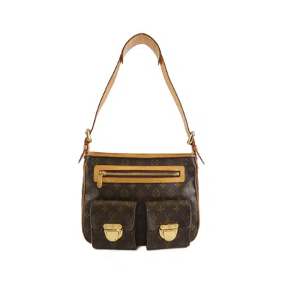 Pre-owned Louis Vuitton Brown Marron Coated Canvas Shoulder Bag ()