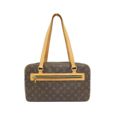 Pre-owned Louis Vuitton Brown Marron Coated Canvas Shoulder Bag ()