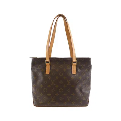 Pre-owned Louis Vuitton Brown Marron Coated Canvas Tote Bag ()