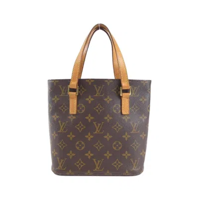Pre-owned Louis Vuitton Brown Marron Coated Canvas Tote Bag ()