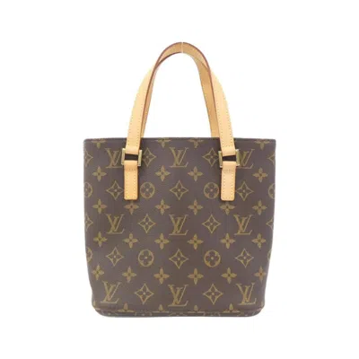 Pre-owned Louis Vuitton Brown Marron Coated Canvas Tote Bag ()