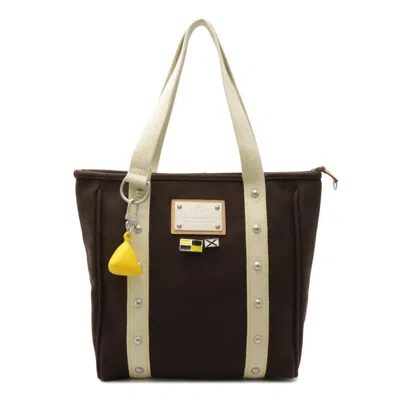 Pre-owned Louis Vuitton Brown Moka Canvas Shoulder Bag Tote Bag ()