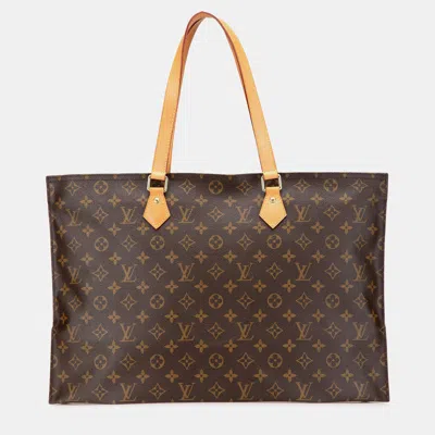 Pre-owned Louis Vuitton Brown Monogram All-in Pm