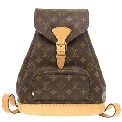 Pre-owned Louis Vuitton Brown Monogram Backpack ()