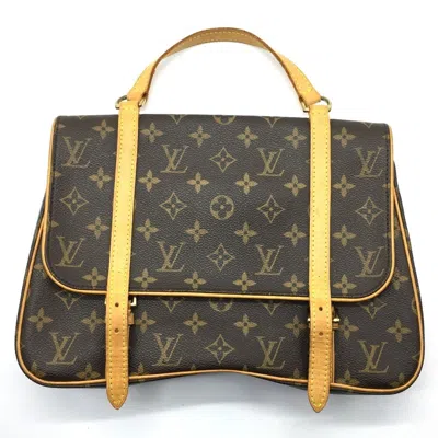 Pre-owned Louis Vuitton Brown Monogram Backpack ()