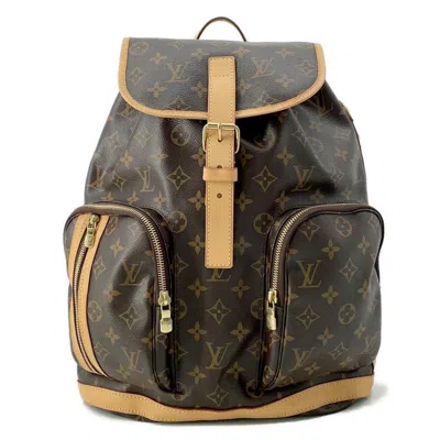 Pre-owned Louis Vuitton Brown Monogram Backpack ()