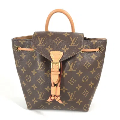 Pre-owned Louis Vuitton Brown Monogram Backpack ()
