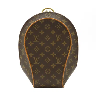 Pre-owned Louis Vuitton Brown Monogram Backpack Shoulder Bag ()