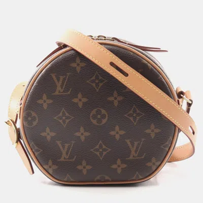 Pre-owned Louis Vuitton Brown Monogram Boite Chapeau Souple Pm Shoulder Bag
