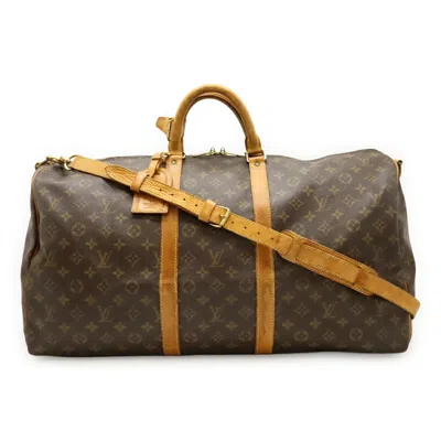 Pre-owned Louis Vuitton Brown Monogram Boston Bag Shoulder Bag ()