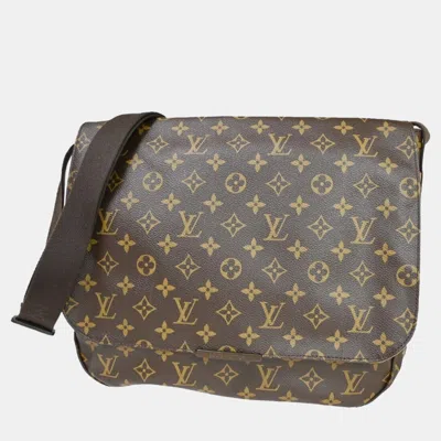 Pre-owned Louis Vuitton Brown Monogram Canvas Abbesses Messenger Bag