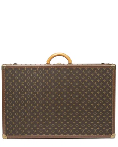Pre-owned Louis Vuitton Brown Monogram Canvas Alzer (authentic Pre-loved)