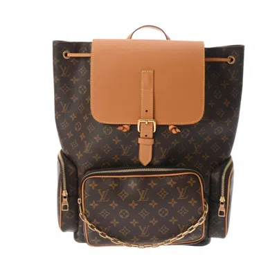 Pre-owned Louis Vuitton Brown Monogram Canvas Backpack ()