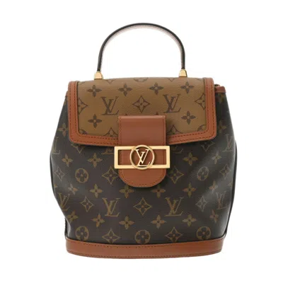 Pre-owned Louis Vuitton Brown Monogram Canvas Backpack ()