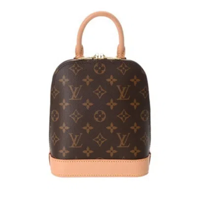 Pre-owned Louis Vuitton Brown Monogram Canvas Backpack ()