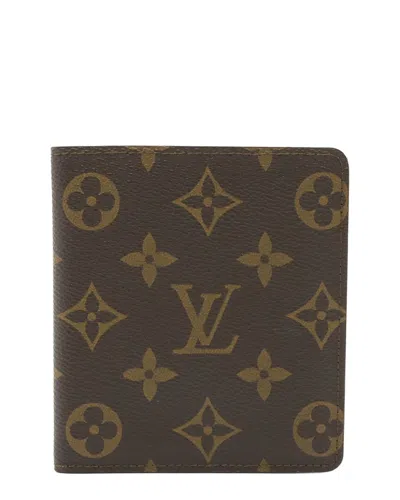 Louis Vuitton Brown Monogram Canvas Bifold Wallet (authentic Pre-loved)