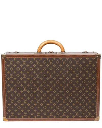 Pre-owned Louis Vuitton Brown Monogram Canvas Bisten 60 (authentic Pre-loved)
