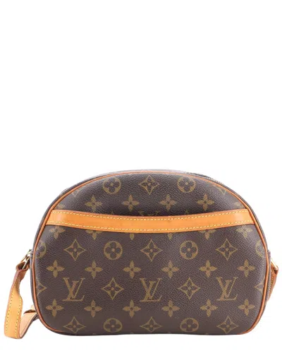 Pre-owned Louis Vuitton Brown Monogram Canvas Blois (authentic Pre-loved)