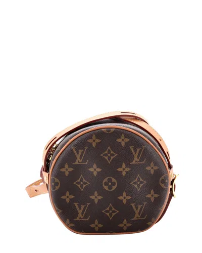 Pre-owned Louis Vuitton Brown Monogram Canvas Boite Chapeau Souple Bag Pm (authentic Pre-loved)