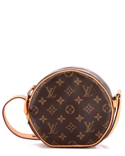 Pre-owned Louis Vuitton Brown Monogram Canvas Boite Chapeau Souple Bag Pm (authentic  Pre-loved)