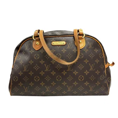 Pre-owned Louis Vuitton Brown Monogram Canvas Boston Bag Handbag ()