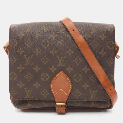 Pre-owned Louis Vuitton Cult Ciel Gm Monogram In Brown