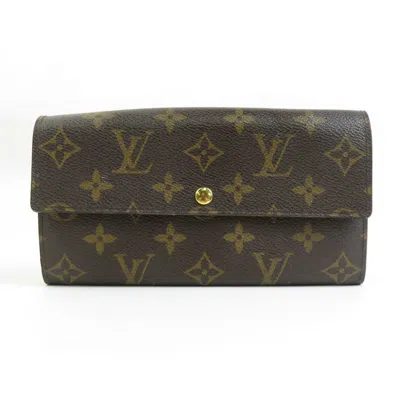 Pre-owned Louis Vuitton Brown Monogram Canvas Coin Purse/coin Case ()