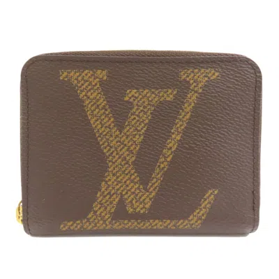 Pre-owned Louis Vuitton Brown Monogram Canvas Coin Purse/coin Case ()