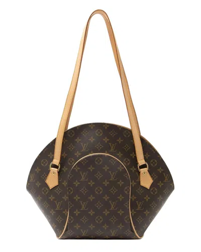 Louis Vuitton Brown Monogram Canvas Ellipse Gm (authentic Pre-loved)