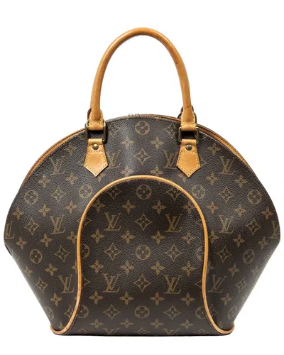 Louis Vuitton Brown Monogram Canvas Ellipse Gm (authentic Pre-loved)